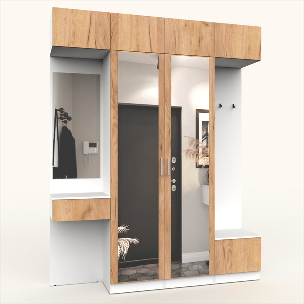 Секция в прихожую Интермебель Марсель-209 / МР 01-209