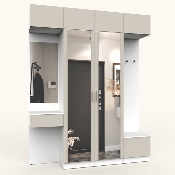 Секция в прихожую Интермебель Марсель-209 / МР 01-209