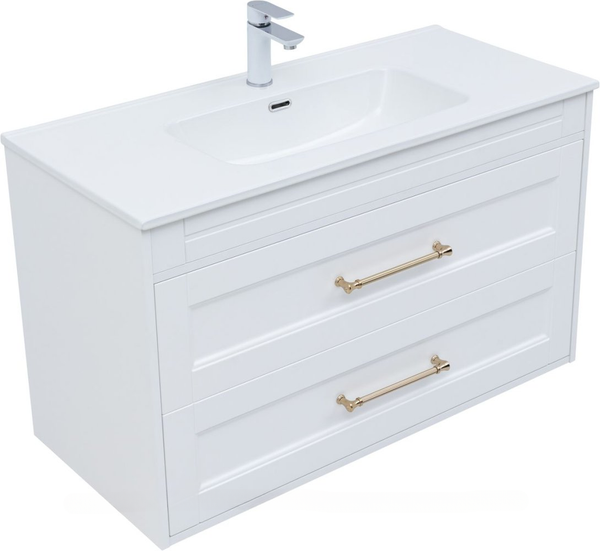 Тумба под умывальник Aquanet Бостон New 100 / 347183 - фото