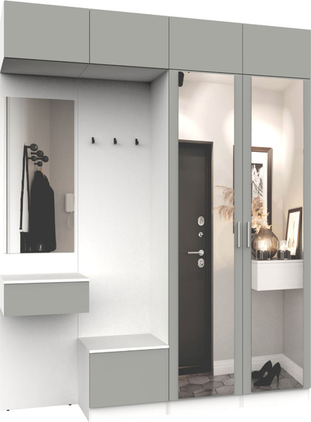 Секция в прихожую Интермебель Марсель-209 / МР 01-209 - фото