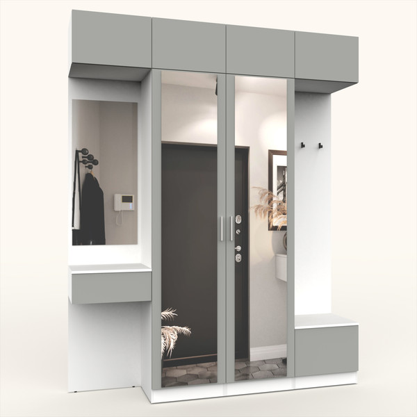 Секция в прихожую Интермебель Марсель-209 / МР 01-209