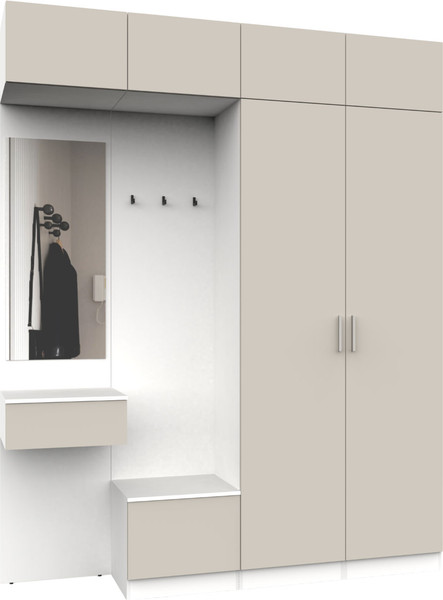 Секция в прихожую Интермебель Марсель-210 / МР 01-210 - фото