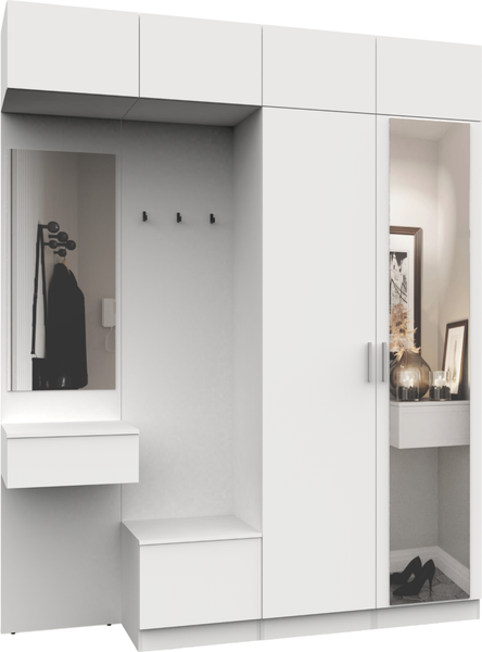 Секция в прихожую Интермебель Марсель-211 / МР 01-211 - фото