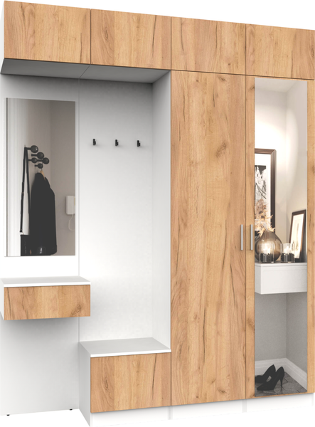 Секция в прихожую Интермебель Марсель-211 / МР 01-211 - фото