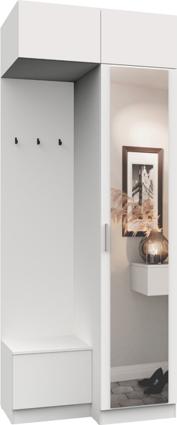 Секция в прихожую Интермебель Марсель-251 / МР 01-251 - фото