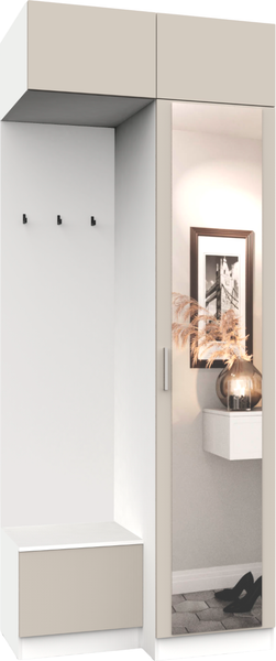 Секция в прихожую Интермебель Марсель-251 / МР 01-251 - фото