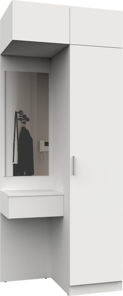 Секция в прихожую Интермебель Марсель-252 / МР 01-252 - фото