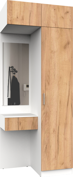 Секция в прихожую Интермебель Марсель-252 / МР 01-252 - фото