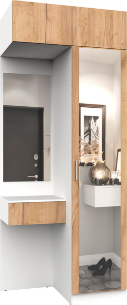 Секция в прихожую Интермебель Марсель-253 / МР 01-253 - фото