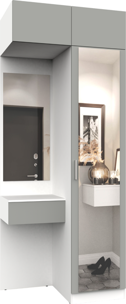 Секция в прихожую Интермебель Марсель-253 / МР 01-253 - фото