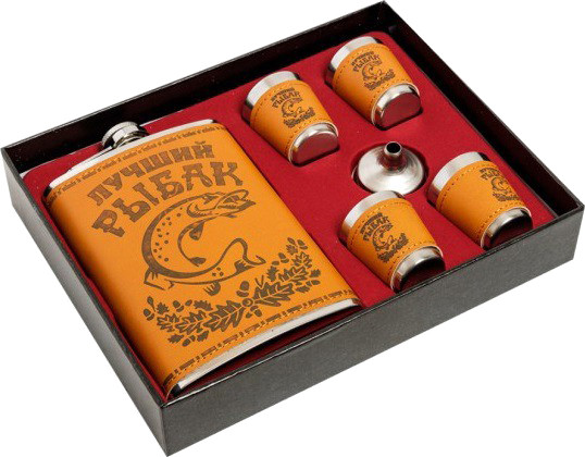 Фляга YYC Лучший рыбак - фото