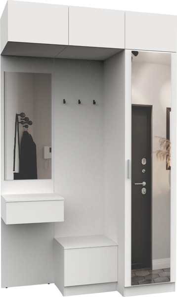 Секция в прихожую Интермебель Марсель-255 / МР 01-255 - фото