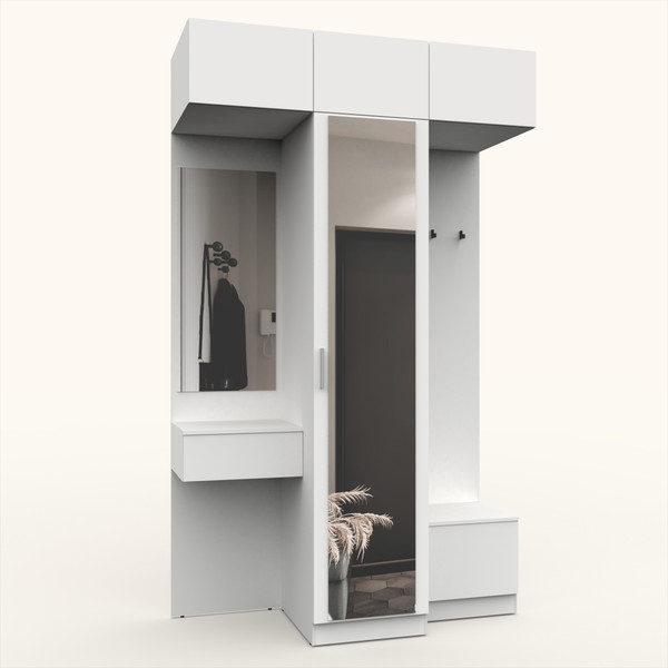 Секция в прихожую Интермебель Марсель-255 / МР 01-255