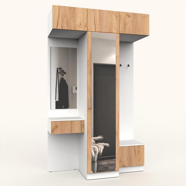 Секция в прихожую Интермебель Марсель-255 / МР 01-255