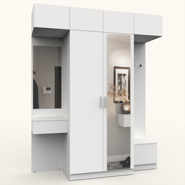 Секция в прихожую Интермебель Марсель-257 / МР 01-257