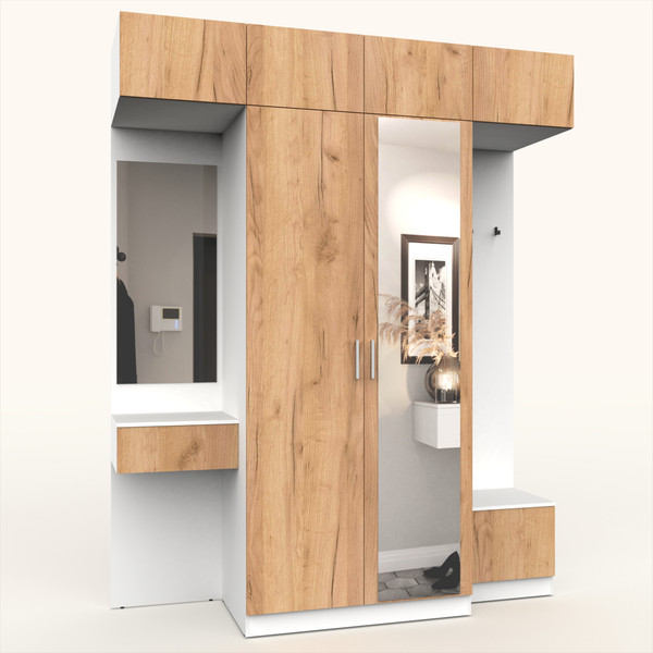 Секция в прихожую Интермебель Марсель-257 / МР 01-257