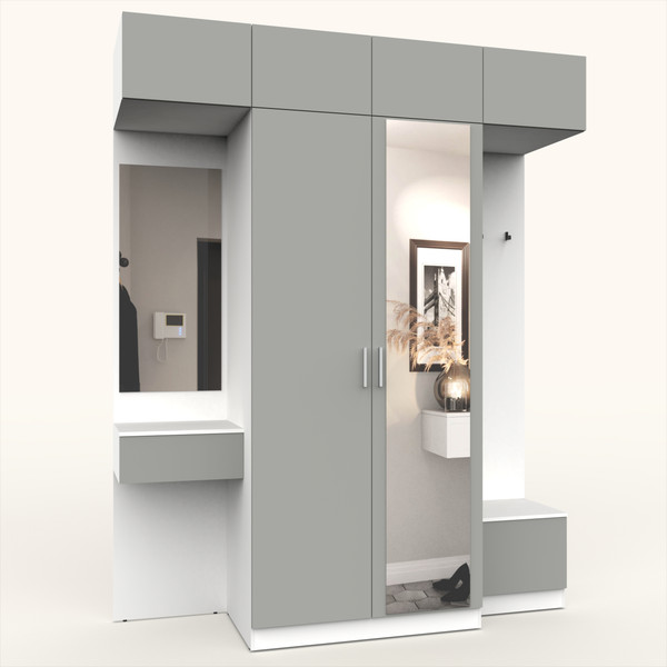 Секция в прихожую Интермебель Марсель-257 / МР 01-257