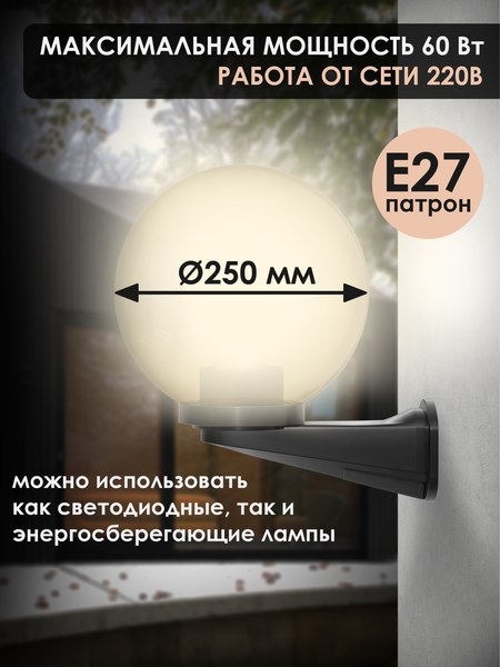 Бра уличное Дабер НБУ 01-60-25хЗЧ