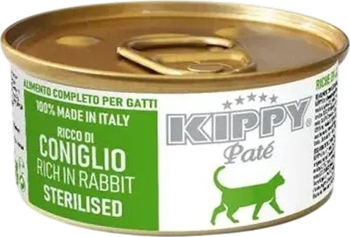 Влажный корм для кошек Kippy Паштет с кроликом - фото