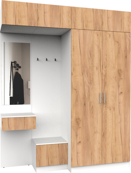 Секция в прихожую Интермебель Марсель-259 / МР 01-259 - фото