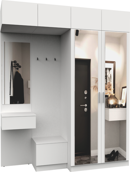 Секция в прихожую Интермебель Марсель-261 / МР 01-261 - фото