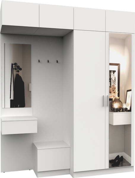 Секция в прихожую Интермебель Марсель-263 / МР 01-263 - фото