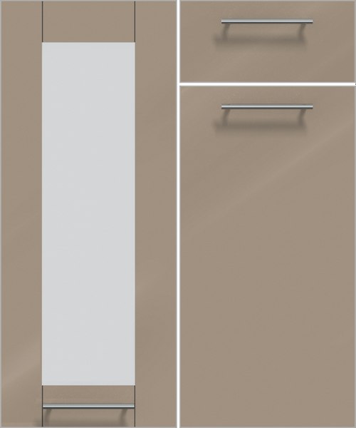 Кухонный гарнитур Интерлиния Мила Пластик 1.68x3.0 LV