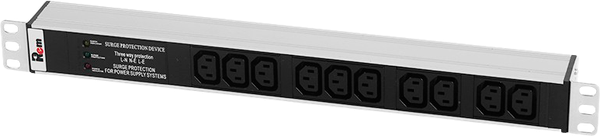 Блок розеточный Rem R-10-10C13-FI-440-Z - фото