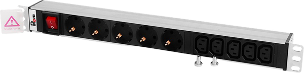 Блок розеточный Rem R-10-5S-5C13-V-440-Z - фото