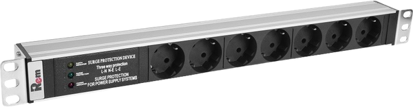 Блок розеточный Rem R-10-7S-FI-440-Z - фото