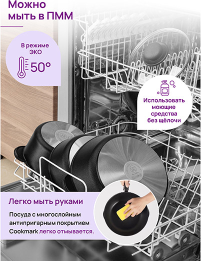 Сковорода Elan Gallery Гармония вкуса / 121171