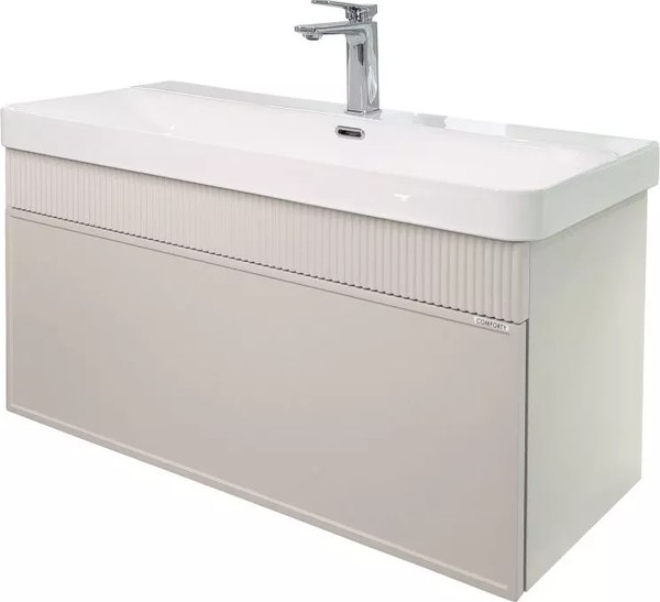 Тумба с умывальником Comforty Мадрид-80М Comforty CF19595BX-80 - фото