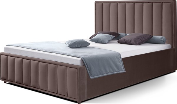 Двуспальная кровать ФорестДекоГрупп Стелла 2 160x200 без ПМ - фото