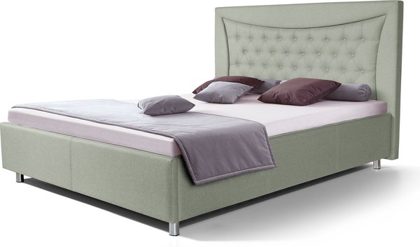 Двуспальная кровать ФорестДекоГрупп Марта 1 160x200 с ПМ - фото