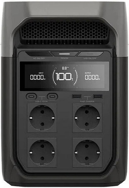 Портативная зарядная станция EcoFlow Delta 3 - фото