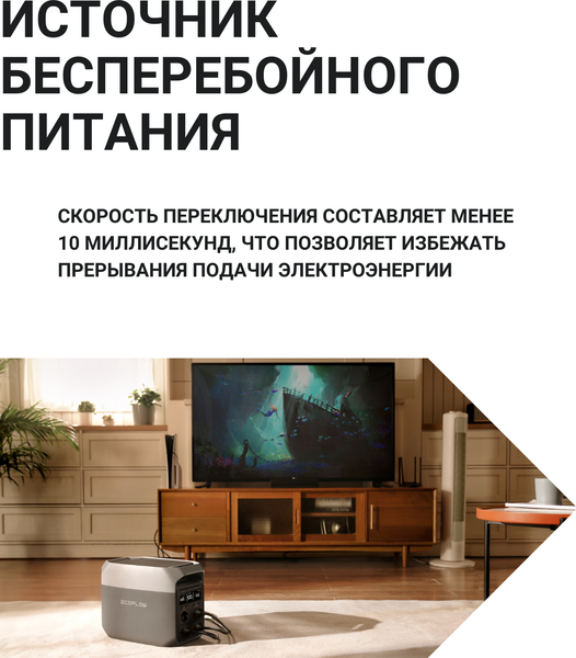 Портативная зарядная станция EcoFlow Delta 3