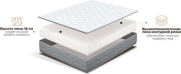 Матрас Natura Vera Arno 80x200