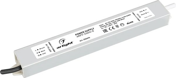 Адаптер для светодиодной ленты Arlight ARPV-24045-D 24V 1.9A 45W / 022696 - фото