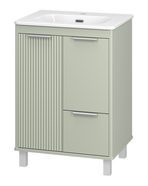 Тумба под умывальник Brevita Risacca Pistachio 60 / RIS-06060-0842Я