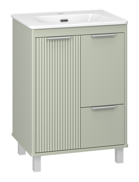 Тумба под умывальник Brevita Risacca Pistachio 60 / RIS-06060-0842Я