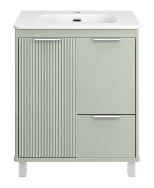 Тумба под умывальник Brevita Risacca Pistachio 70 / RIS-06070-0842Я