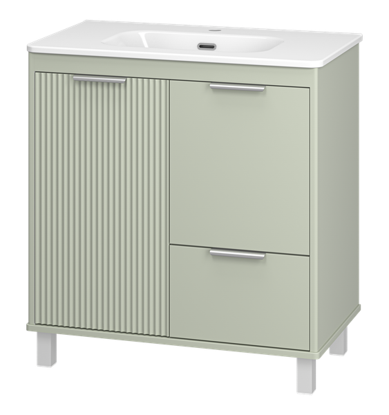 Тумба под умывальник Brevita Risacca Pistachio 80 / RIS-06080-0842Я