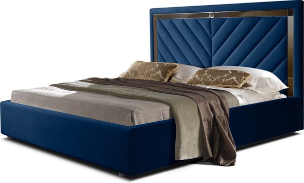 Двуспальная кровать ФорестДекоГрупп Софи 4 180x200 без ПМ - фото