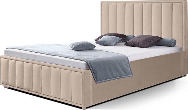 Двуспальная кровать ФорестДекоГрупп Стелла 2 180x200 без ПМ - фото