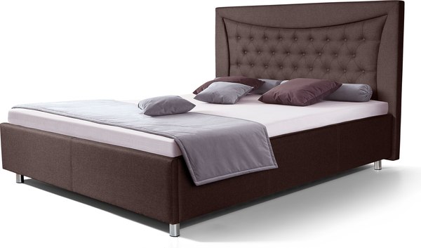 Двуспальная кровать ФорестДекоГрупп Марта 1 180x200 с ПМ - фото