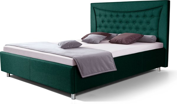 Двуспальная кровать ФорестДекоГрупп Марта 1 180x200 без ПМ - фото