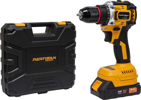 Аккумуляторная дрель-шуруповерт Partisan AD-2150BL / AD-2150BLPSN - фото