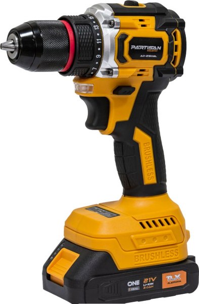 Аккумуляторная дрель-шуруповерт Partisan AD-2150BL / AD-2150BLPSN