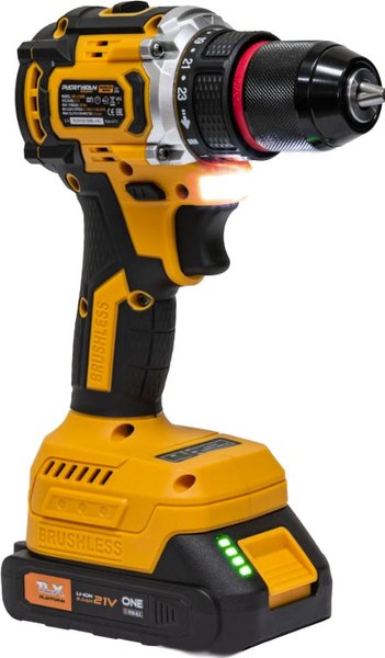 Аккумуляторная дрель-шуруповерт Partisan AD-2150BL / AD-2150BLPSN