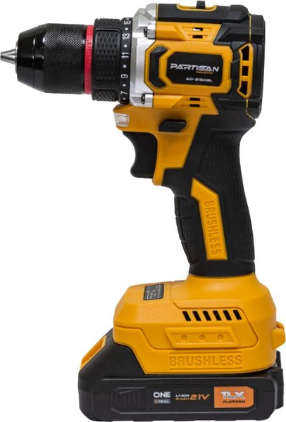 Аккумуляторная дрель-шуруповерт Partisan AD-2150BL / AD-2150BLPSN